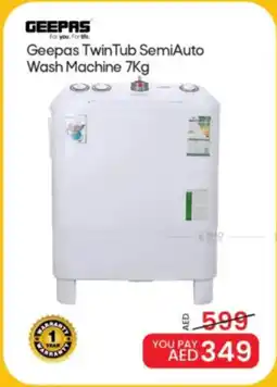 Mark & Save Geepas Twin Tub SemiAuto Wash Machine offer
