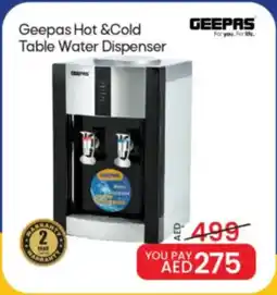 Mark & Save Geepas Hot &Cold Table Water Dispenser offer