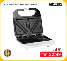 Mark & Save Krypton 2Slice Sandwich Maker offer
