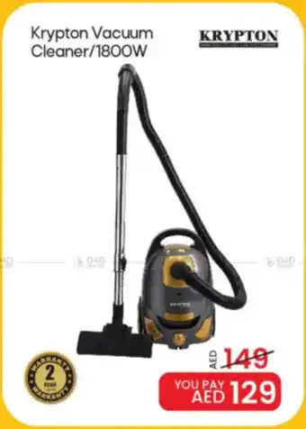 Mark & Save Krypton Vacuum Cleaner/1800W offer