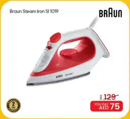 Mark & Save Braun Steam Iron SI 1019 offer