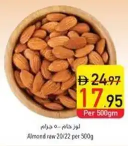 Safeer Market Almond raw 20/22 offer