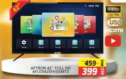 Al Madina Hypermarket Aftron full hd afled425fhdsmt2 offer
