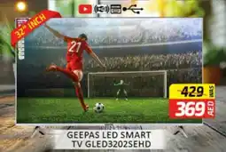 Al Madina Hypermarket Geepas Led Smart TV GLED3202SEHD offer