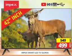 Al Madina Hypermarket Impex smart led tv gloria offer