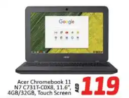 Al Madina Hypermarket Acer Chromebook, Touch Screen offer