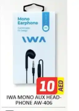 Al Madina Hypermarket Iwa mono aux head phone aw-406 offer
