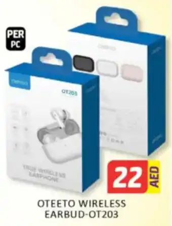 Al Madina Hypermarket Oteeto wireless earbud-OT203 offer