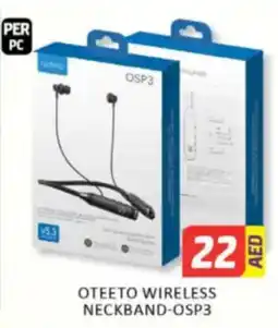 Al Madina Hypermarket Oteeto wireless neckband-OSP3 offer