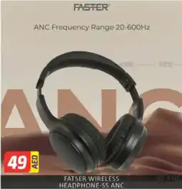 Al Madina Hypermarket Fatser wireless headphone-s5 anc offer