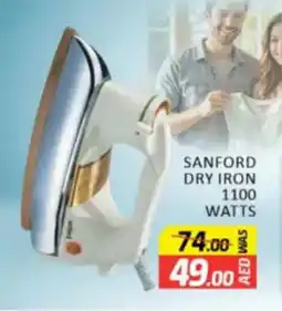 Al Madina Hypermarket Sanford dry iron offer