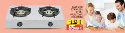 Al Madina Hypermarket Sanford stainless steel gas stove 2 burner offer