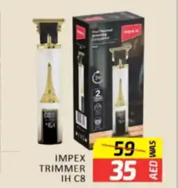 Al Madina Hypermarket Impex trimmer IH C8 offer