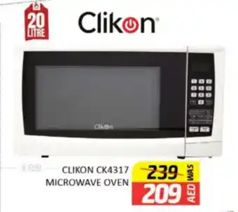 Al Madina Hypermarket Clikon CK4317 microwave oven offer