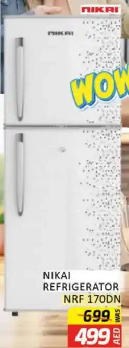 Al Madina Hypermarket Νικαι refrigerator NRF 170DN offer