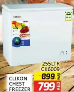 Al Madina Hypermarket Clikon chest freezer CK6009 offer