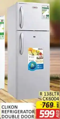 Al Madina Hypermarket Clikon refrigerator double door CK6004 offer