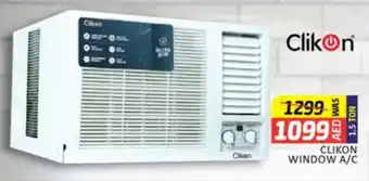 Al Madina Hypermarket Clikon window a/c offer