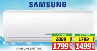 Al Madina Hypermarket Samsung split a/c offer