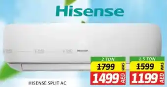 Al Madina Hypermarket Hisense split ac offer