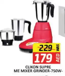 Mango Hypermarket LLC CLIKON Mixer / Grinder offer