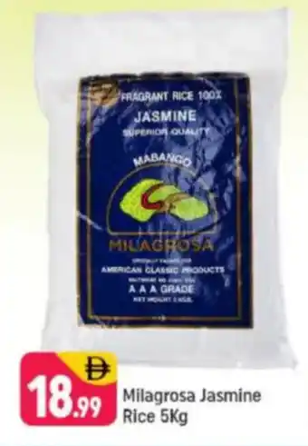 Shaklan Milagrosa Jasmine Rice offer