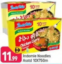 Shaklan Indomie noodles offer