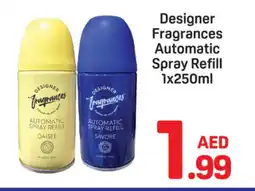 Day To Day Designer fragrances automatic spray refill offer