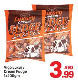 Day To Day Vigo luxury cream fudge offer