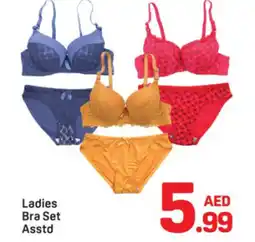 Day To Day Ladies Bra Set Asstd offer