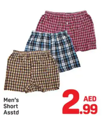 Day To Day Men's Short Asstd offer