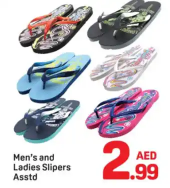 Day To Day Men's and Ladies Slipers Asstd offer