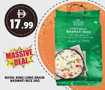 Grand Hyper Market Royal king long grain basmati rice offer