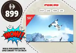 Grand Hyper Market Nikai uhd smart tv NIK50MEU4STN offer