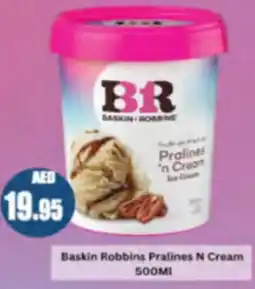 Almaya supermarket Baskin Robbins Pralines N Cream offer