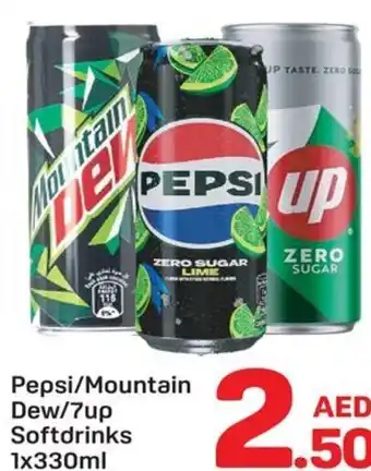 Day To Day Pepsi/Mountain Dew/7up Softdrinks offer