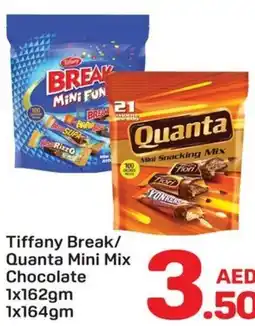 Day To Day Tiffany Break/ Quanta Mini Mix Chocolate offer