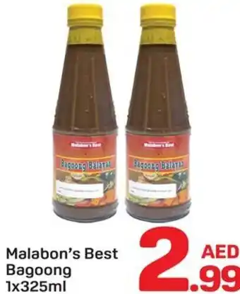 Day To Day Malabon's Best Bagoong offer