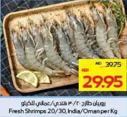 Megamart Fresh Shrimps 20/30 India/Oman offer