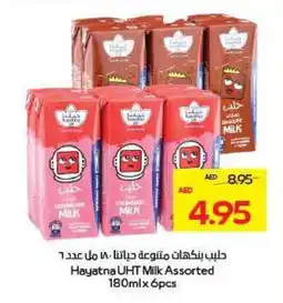 Megamart Hayatna UHT Milk offer