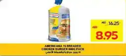 Megamart Americana 15 breaded chicken burger pack offer