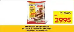 Megamart Americana zingz chicken fillet hot & crunchy pack offer