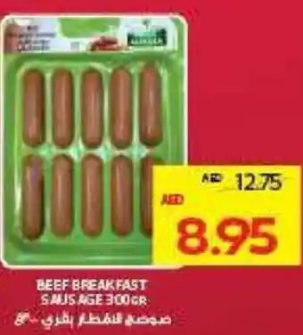 Megamart Beef breakfast sausage offer