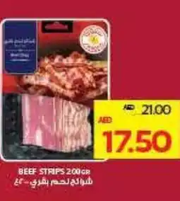 Megamart Beef strips offer