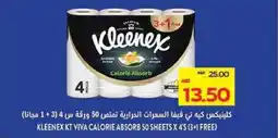 Megamart Kleenex KT viva calorie absorb offer