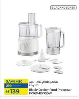 Lulu Hypermarket BLACK+DECKER Food Processor offer