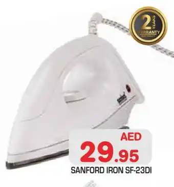 Baniyas Spike Hypermarket SANFORD Ironbox offer