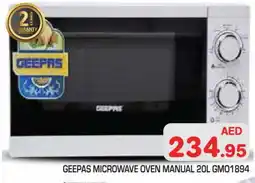 Baniyas Spike Hypermarket GEEPAS Microwave Oven offer