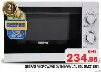 Baniyas Spike Hypermarket GEEPAS Microwave Oven offer