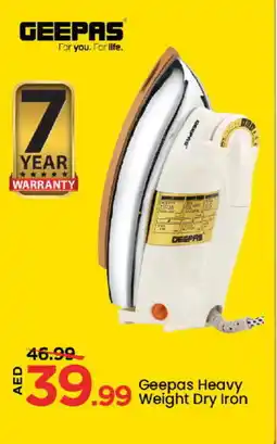 Mark & Save GEEPAS Ironbox offer